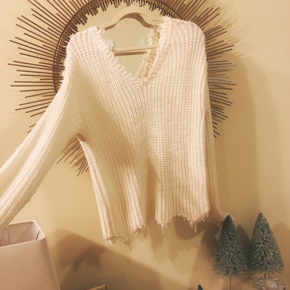 Cream VICI sweater